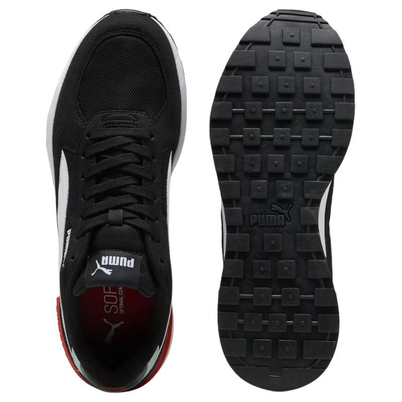 Puma Мужские повседневные кроссовки Graviton Black с низким верхом 380738-66