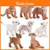 Фигурка Льва Тигра, Игрушка, Мультяшная Модель, Украшение, Детский Орнамент, Подарки
