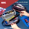 Spider Man Captain America Pencil Case With Durable Fabric For Student Office Use