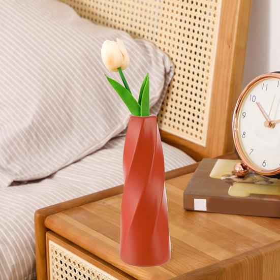 Ваза для цветов, стильная элегантная ваза, орнамент, небьющийся легкий держатель для растений, украшение для домашнего стола