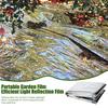Greenhouse Reflective Film Silver Reflective Mylar Film Garden Covering Foil Sheets Increase