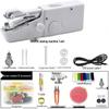 German Portable Mini Electric Sewing Machine for Household Overlock and Handheld Tailoring.