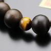 Специальные буддийские четки Jodo Shinshu для 22 матового тигрового глаза с кисточкой на шнурке Буддийские четки Киото Молитвенные Буддийский алтарь Памятные Буддийские