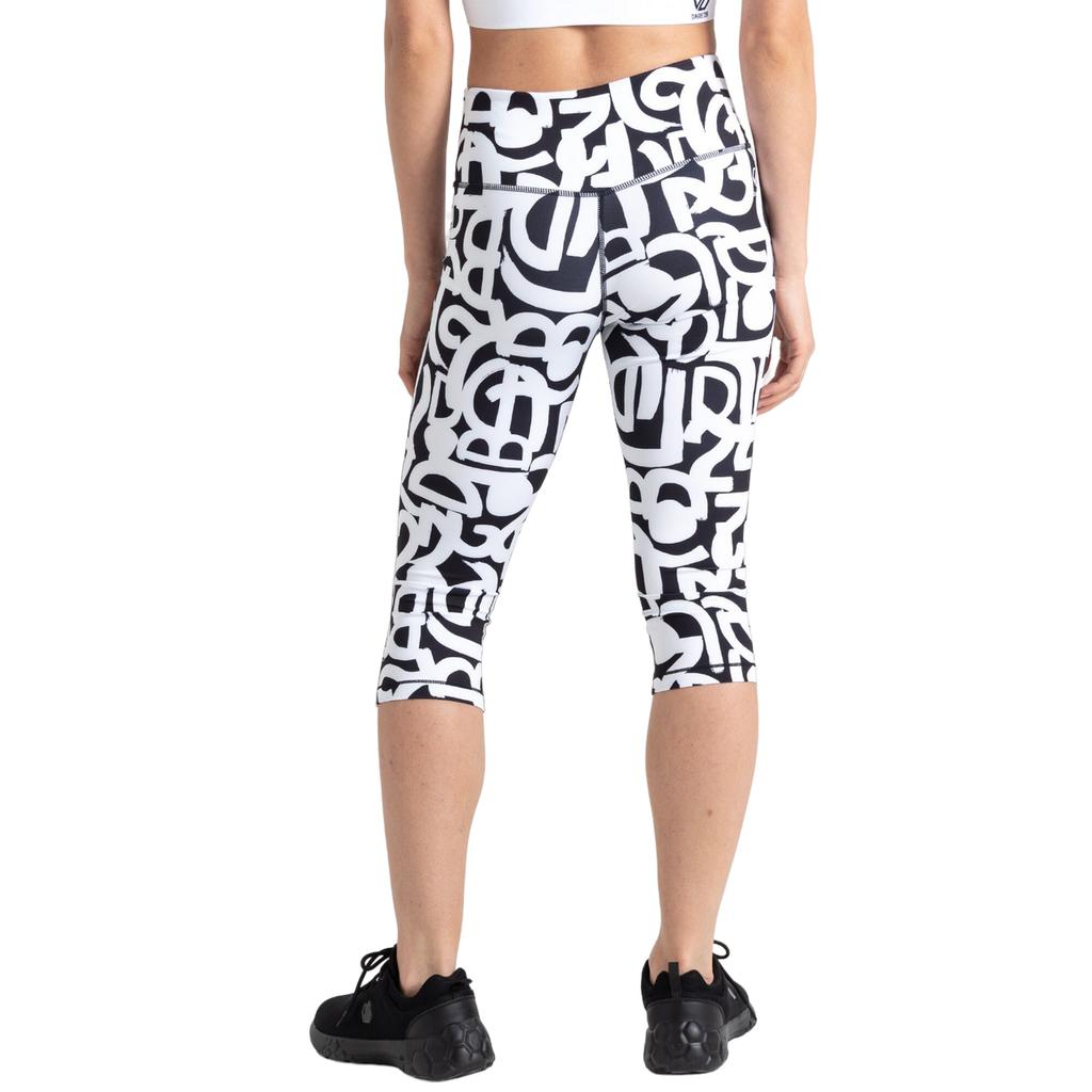 Womens/Ladies Influential Graffiti 3/4 Leggings
