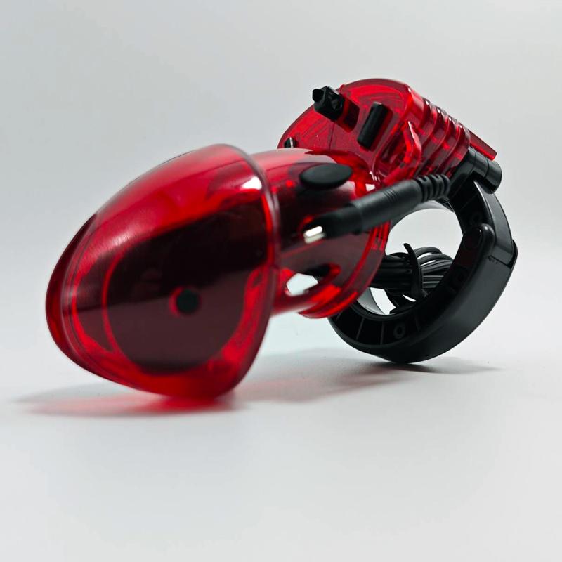 Electro Shock CB6000 Chastity Cage Ball Stretcher,Electro Shock Cock Cage,Scrotum Sleeve,Bdsm Penis Lock Ring Male Chastity Belt