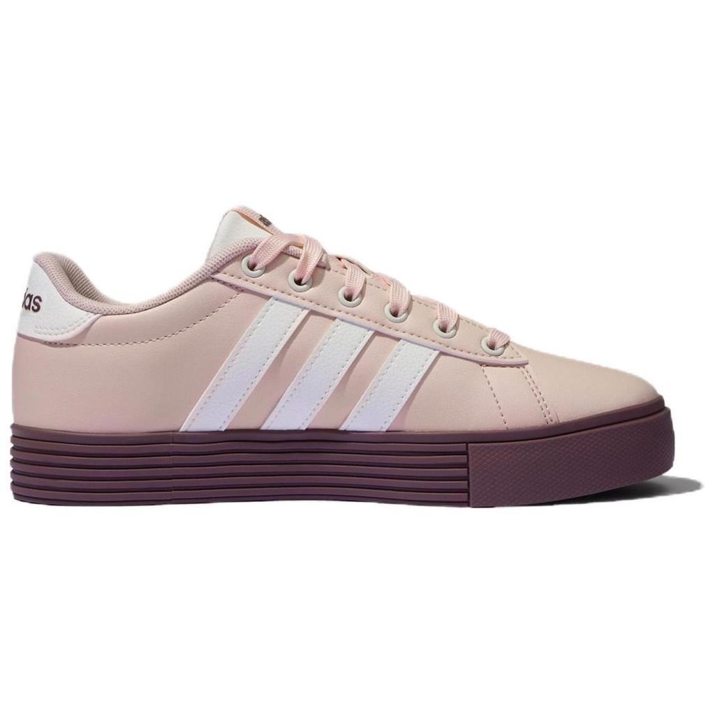 adidas Ежедневные 4.0 Синтетическая кожа Низкие кеды для скейтборда Унисекс Розовые KH8003