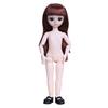 1 набор 30 см забавная красивая сверхлегкая пластиковая кукла с прямыми вьющимися волосами BJD тело игрушка для детей