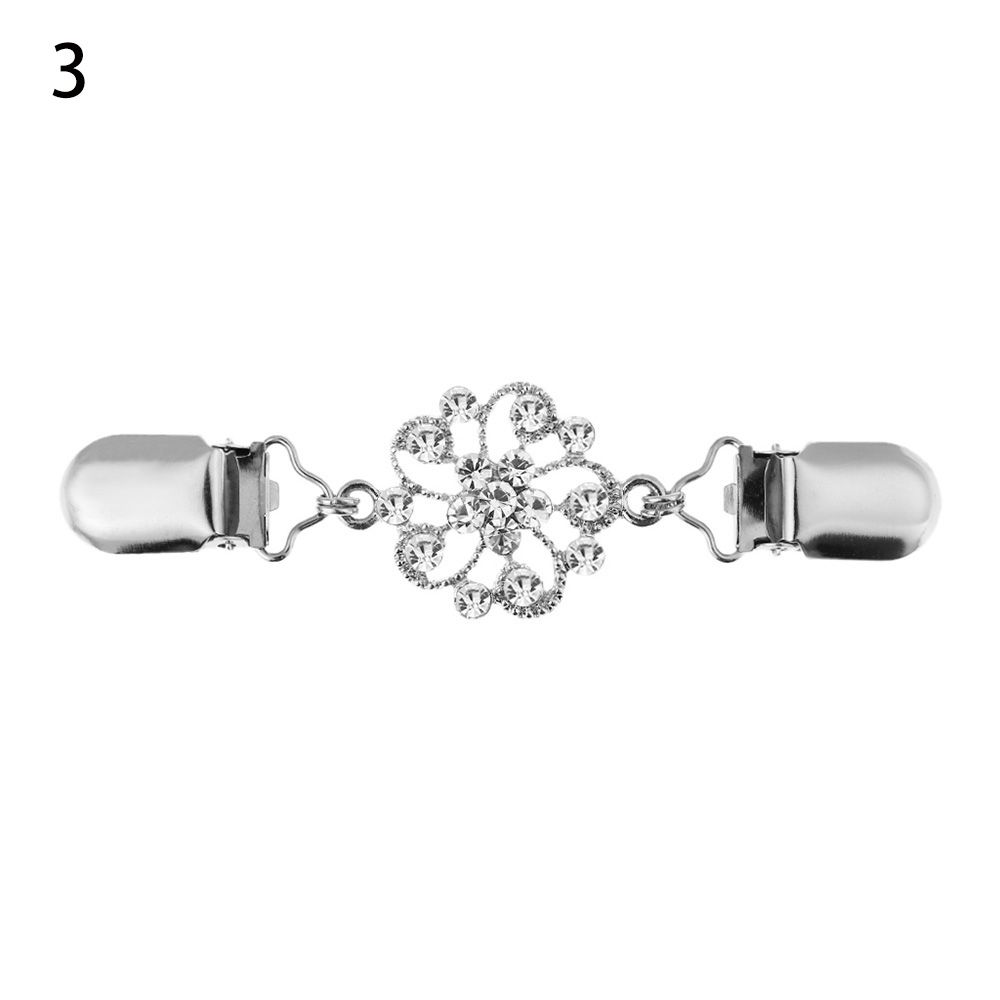 Брошь-булавка для свитера, блузки, кардигана с rhinestone-украшением и ретро-резьбой, зажимы для воротника рубашки, зажимы-утки, брошь для шали