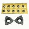 10pcs WCMX050208-SF U Drill Blade CNC Carbide Insert WCMX for U Drill Stainless