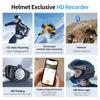 Q28 Мотоциклетный шлем Bluetooth-гарнитура и 1080P HD беспроводная камера с супер широкоугольным объективом, водонепроницаемый WiFi-видеорегистратор для вождения мотоцикла, катания на лыжах