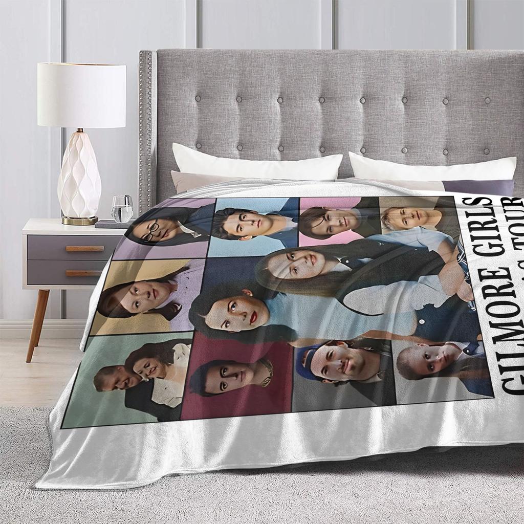 Gilmore Girls Blankets Velvet Winter Portable Super Soft Throw Blanket for Bedding Office Quilt