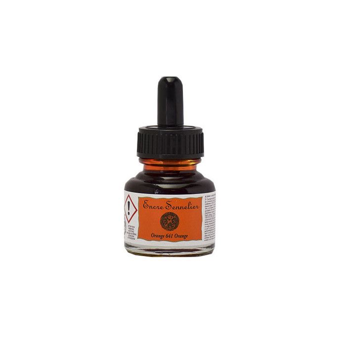 Sennelier Ink Bottle 30ml Orange 641