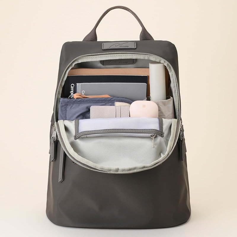 [Double and day/night] rucksack Pisala A4 size storage 11.1inch tablet storage PC storage 11L 550g No.15291 ladies black H37×W30×D14cm