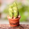 Bonsai Lifelike Eye-catching Miniature DIY Fairy Succulents Decorations for Garden