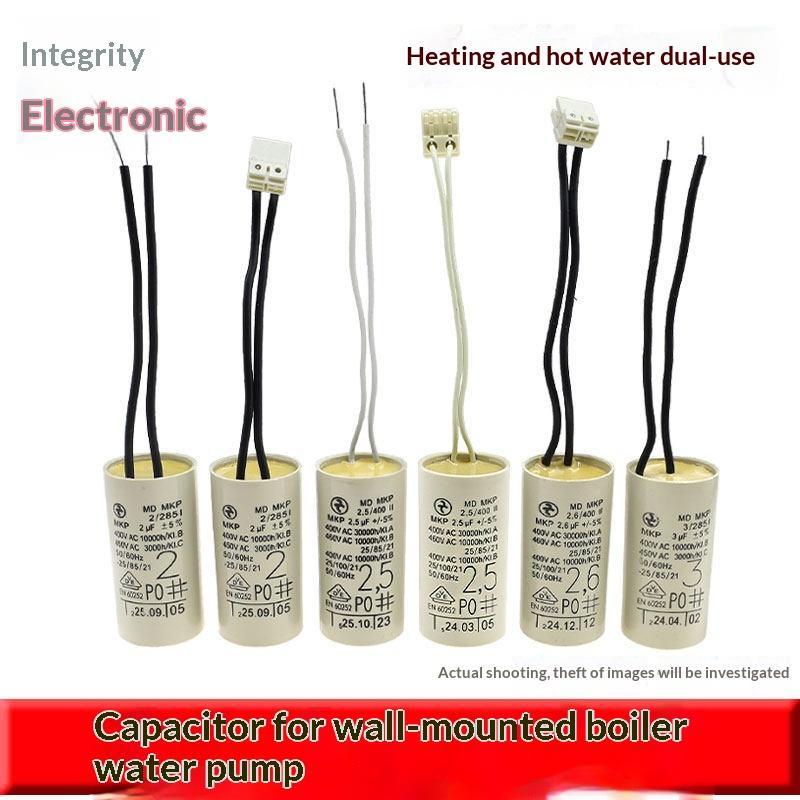 Water Pump Capacitor for Home Use Durable Replacement Part for Wall Mounted Gas Boiler Heating Circulation Pump