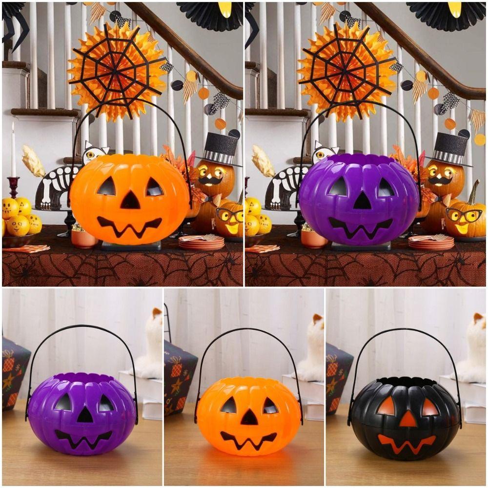 Halloween Halloween Candy Buckets Mini Pumpkin Bucket Pumpkin Candy Buckets Halloween Party
