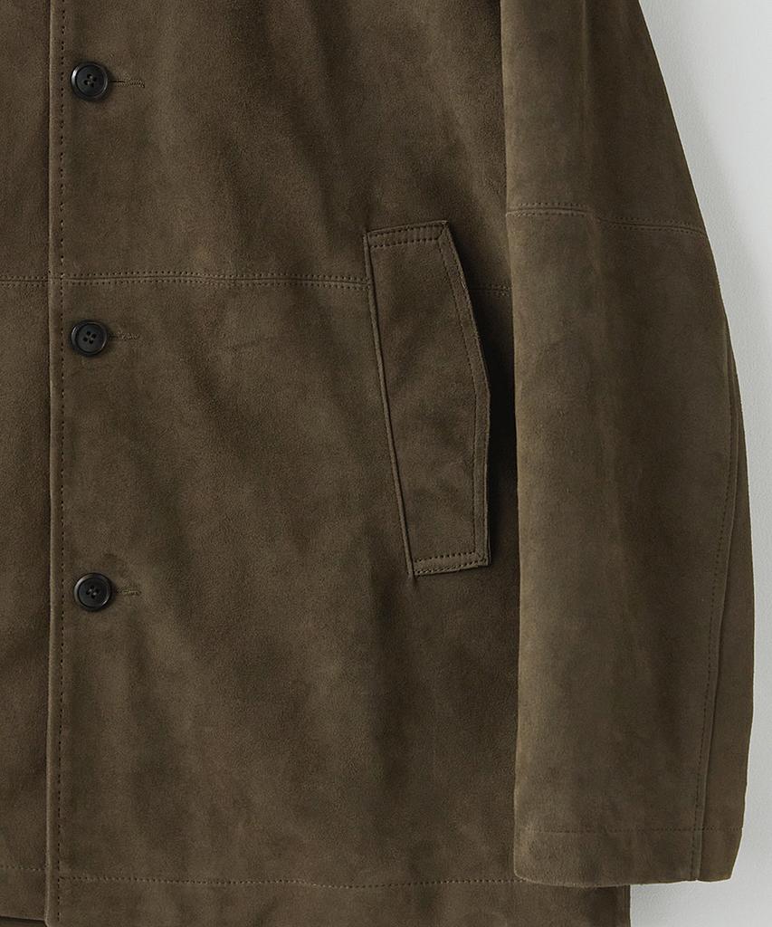 ROUGHSIDE Suede Over Jacket Tan
