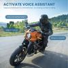 Bluetooth-гарнитура для мотоциклетного шлема: Водонепроницаемость IPX7, 170 часов воспроизведения, шумоподавление