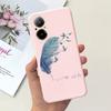 Case For Oppo Realme C67 4G RMX389 Phone Cases Black Cat Moon Night Soft Silicone Shockproof Back Cover For RealmeC67 4G Funda