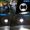Фара MOVOTOR Rebel 250 с кольцом Squid Ring Hi/Lo Beam Bike LED черная для Honda Rebel 500 250 2017-2019 1 шт.
