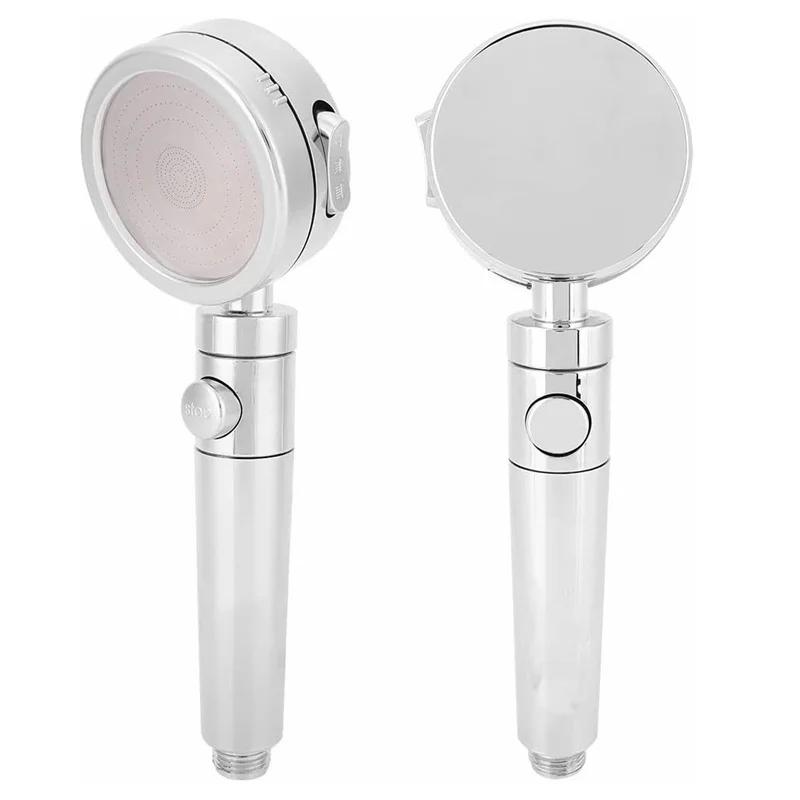 Ручная душевая головка высокого давления из ABS-пластика с 3-скоростным распылением Гаджеты для душа в ванной