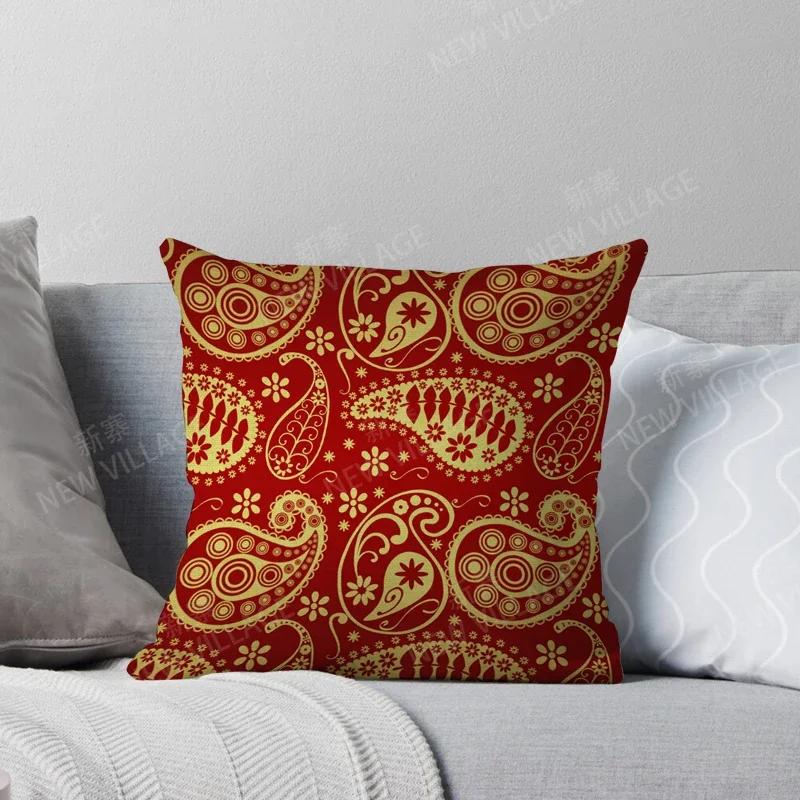 Осенний Домашний Декор Осень Гостиная Наволочка для Подушки Диван Бохо Чехол на Подушку Марокко