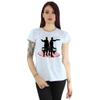 Supernatural Womens/Ladies Sam And Dean Silhouette Cotton T-Shirt