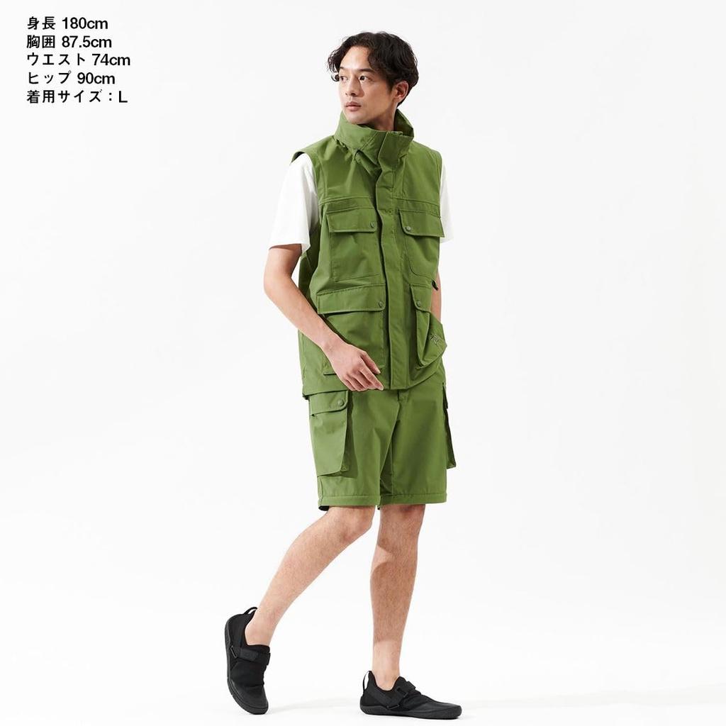 Daiwa Detachable Fishing Vest Jacket 25DJ-2725 Black, Size L