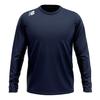 New Balance Mens Crew Neck Slim Long-Sleeved T-Shirt