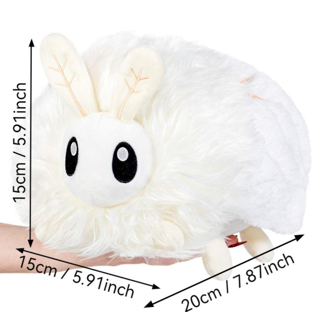Big Eye Poodle Moth Plush Doll Fluffy Cute Stuffed Dolls Poodle Moth Plush Toys Home Decor