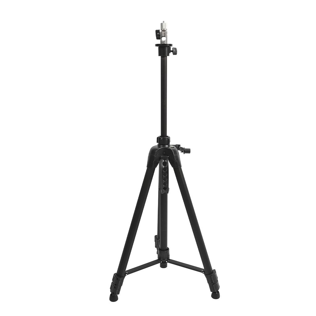Tripod Level Stand Aluminum 360 Degree Rotation Level Tripod Holder with Multifunctional Hook