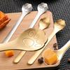 New Creative Cute Cat Claw 304 Stainless Steel Spoon Hollow for Ice Cream Coffee Tea Dessert Spoon Kitchen Tableware Accessories
