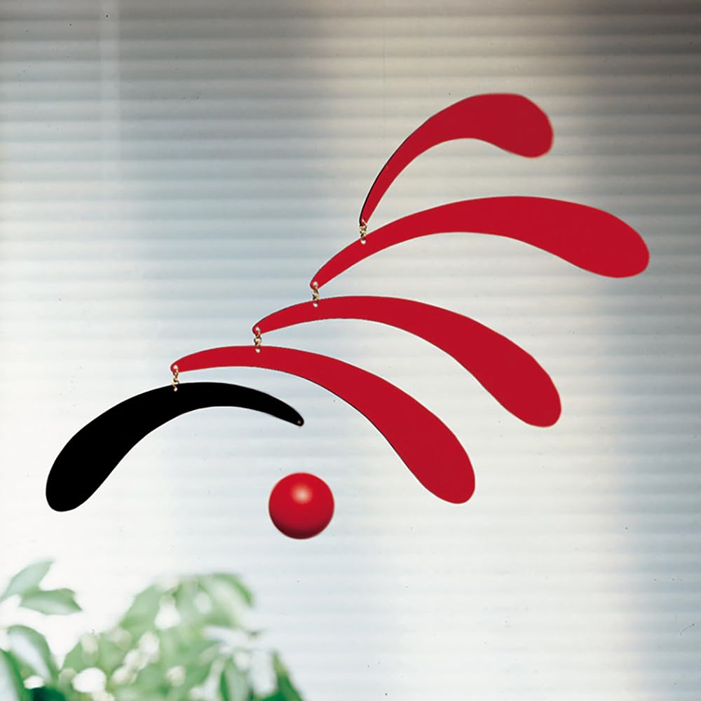 Импортный мобильный Frenstead, мобильное украшение для интерьера, скандинавское украшение, искусство, плавный ритм, красный FSM130003, поставляется с косметической коробкой для малышей, разное