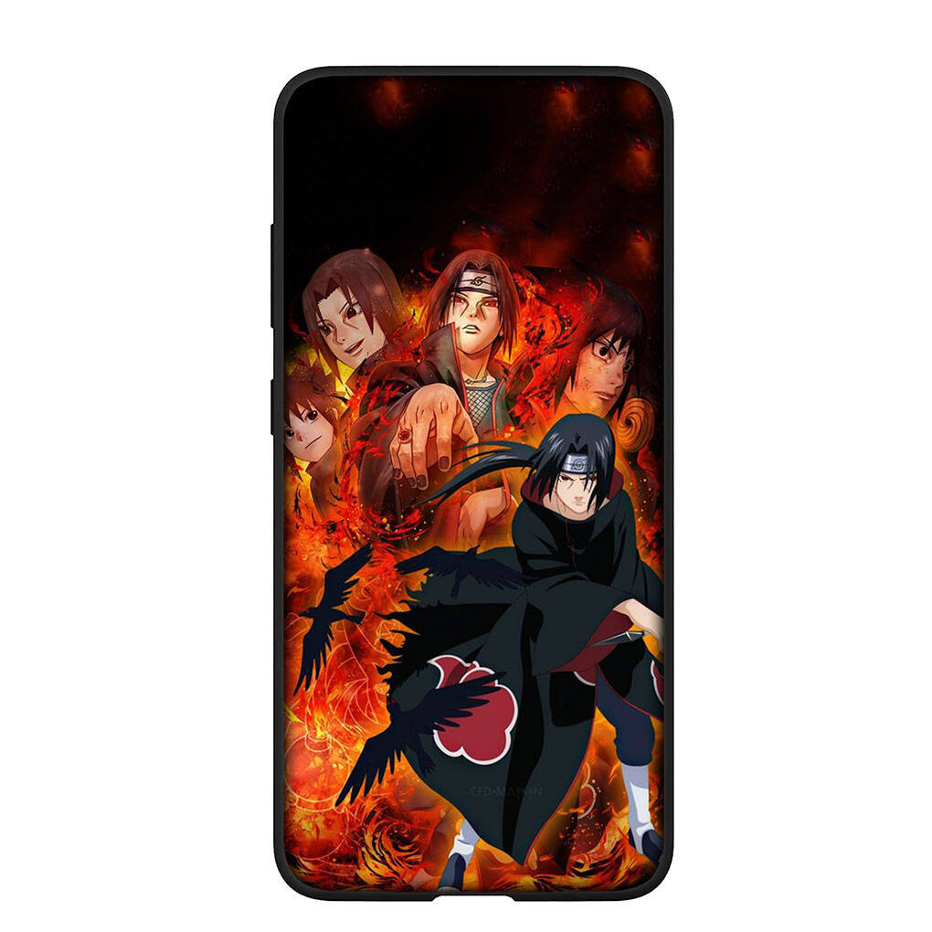 Phone Case for iPhone 17 15 16 Plus Redmi Note 14 12 11 13 Pro Max Huawei P30 P20 Lite OPPO A60 A40 A80 A18 A16 A54 Kakashi Anime Itachi Naruto Cover