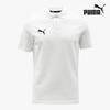 Teamgoal Casual Polo ShorT Sleeve CoTTon T shirT whiTe