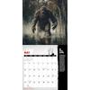 2026 Monsters & Mysteries Calendar - 12" x 12" - Featuring famous Cryptids & Urban Legends from around the world!