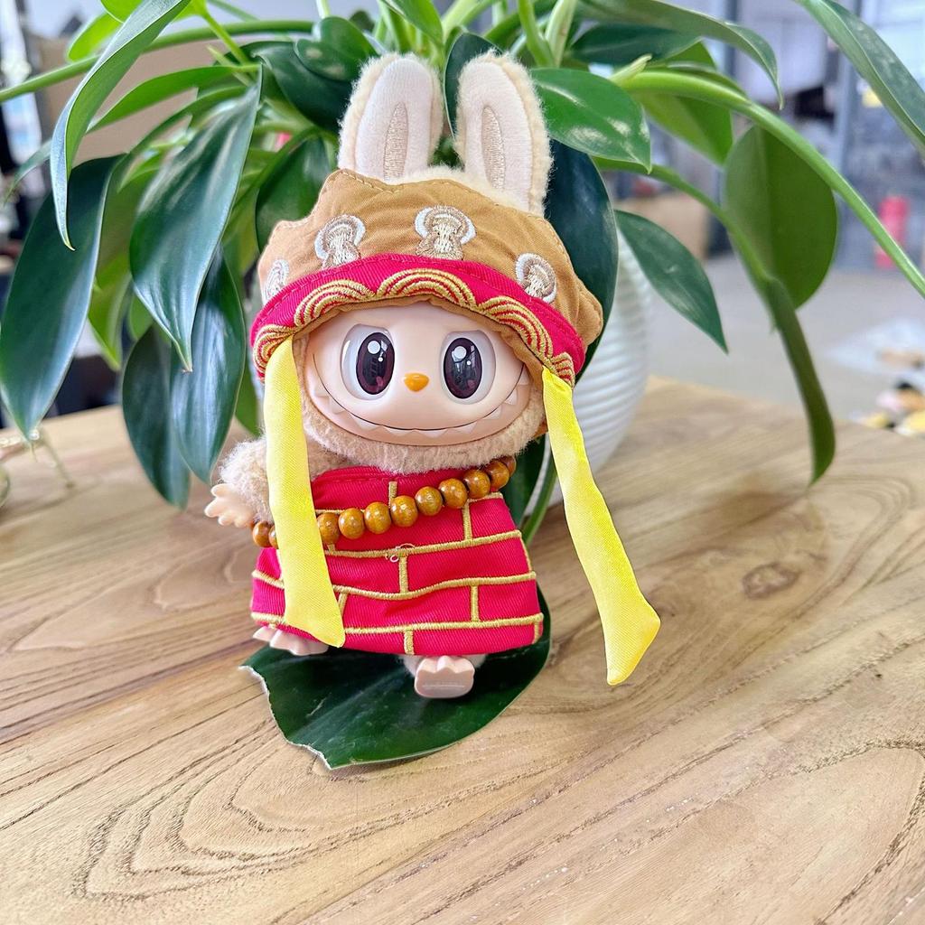 15см-17см плюшевая кукольная одежда, мультфильм, монашеское одеяние с шапочкой, аксессуары из бисера