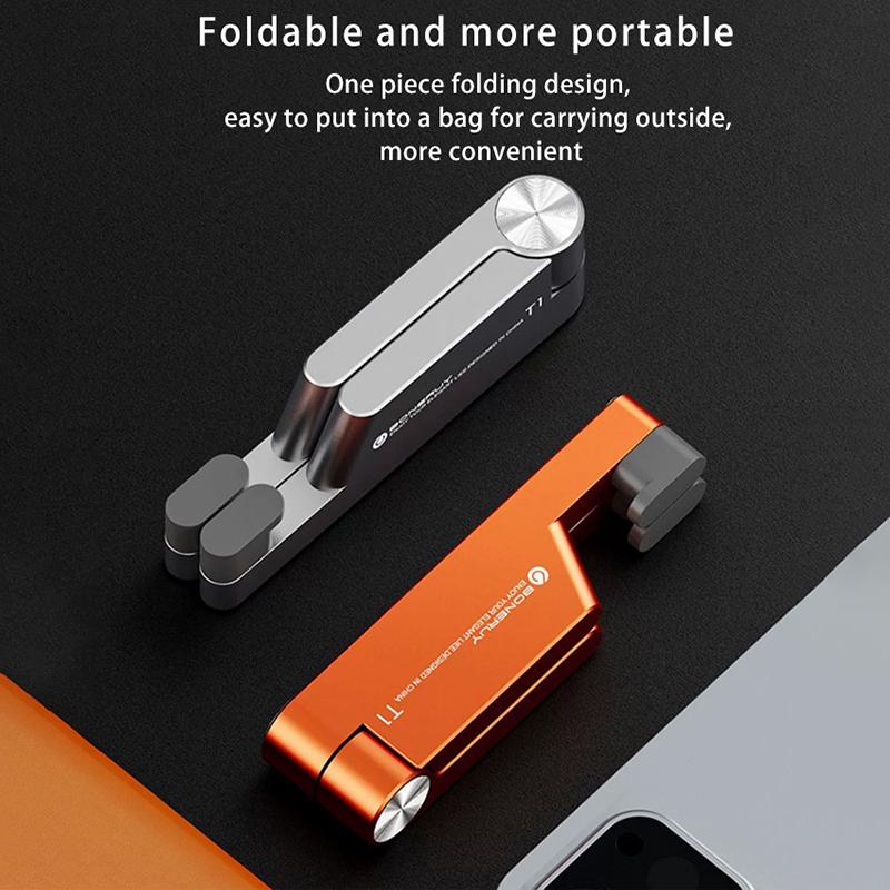 Универсальный алюминиевый держатель для мобильного телефона, портативное складное настольное крепление для iPhone, iPad, электронной книги, планшета, кронштейна для телефона