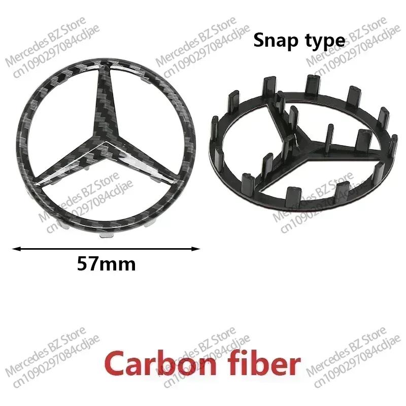 52/57 мм ABS Накладка на руль автомобиля с штырьками для Mercedes Benz AMG A63 W166 W212 W213 W246 W176 W177 W205 C180 C63 W167 QL0