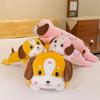 Plush Dog Printed Toy Cartoon Stuffed Animal Doll Decoration Kids Gift Cute