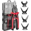 Beshda Bir Ko'p Funktsiyali Almashtiriladigan Pliers To'plami Po'lat Sim Pliers Eski Qisqich Simni Kesish Pliers To'plami Asbob