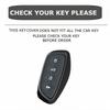 Leather Key Fob Cover for Haval Great Wall H1 H2 H4 H5 H6 H7 H8 H9 F5 F7 F7x M6 4 Button Smart Remote Key Case Protector
