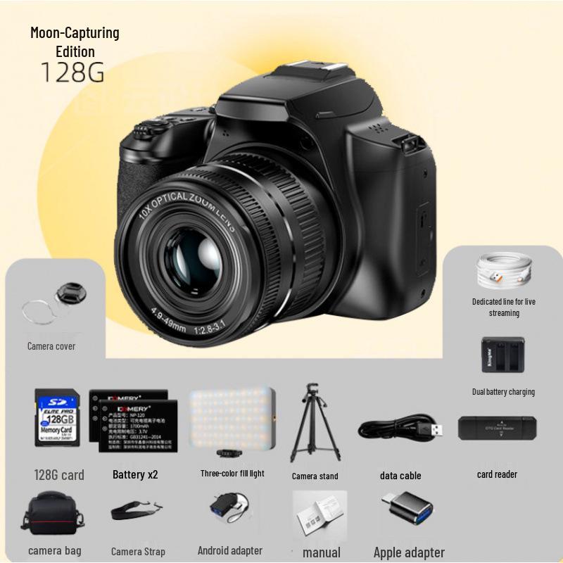 Ultra HD 64MP Entry-Level Mirrorless Camera for Students & Digital Creators