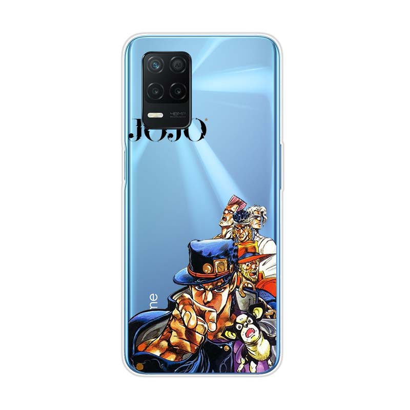 Чехол для телефона JoJos Bizarre Adventure для Realme 8 8i V3 V5 GT Neo Flash Edition Explorer Master Neo2 Narzo 30 50i 50A C21Y