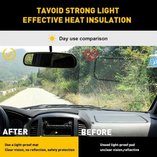 Коврик на панель приборов Автомобильный внутренний коврик Подходит для Ford F150 2004 2005 2006 2007 2008