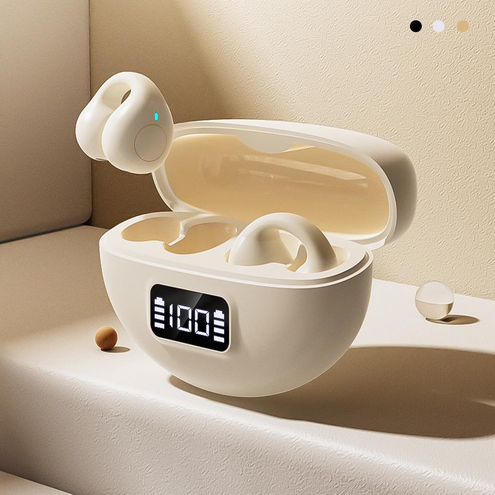 Bluetooth-гарнитура с интеллектуальным переводом и искусственным интеллектом, открытая, долговечная, игровая, спортивная, шумоподавляющая, гарнитура с заушным креплением и цифровым дисплеем