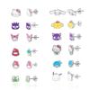 Серьги-гвоздики Sanrio Hello Kitty, набор из 12 пар, официально лицензированные Hello Kitty и друзья, без ювелирных изделий - серьги, костюм,