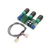 DC12-24V 80W X 2 Digital Audio TPA3116D2 Treble Bass Regulating Preset Pre Amplifier Board XH-M567