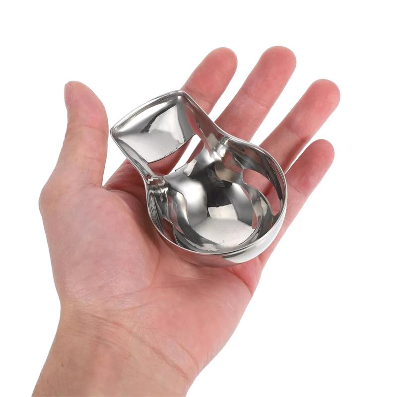 Сепаратор яичного белка, инструменты из нержавеющей стали, фильтр для яичного желтка, гаджеты, кухонные аксессуары, делительная воронка, делитель ложки, посуда