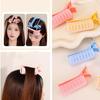 2Pcs Fluffy Bangs Roller Hair Root Fluffy Hair Clips Self-adhesive Seamless No Damage Head Top Styling Curling Barrel Roller